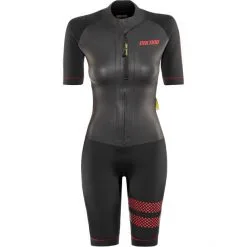Colting Wetsuits Swimrun Go Wetsuit Women black/red