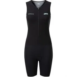 Dhb Aeron Sleeveless Tri Suit Women black/turquoise