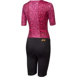 Wetsuits Sales Store -Wetsuits Sales Store dhb moda ss tri suit women black pink 2