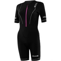 HUUB Aura Long Course Trisuit Women black/purple -Wetsuits Sales Store huub aura long course trisuit women black purple 3