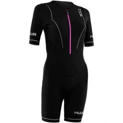 HUUB Aura Long Course Trisuit Women black/purple -Wetsuits Sales Store huub aura long course trisuit women black purple 4