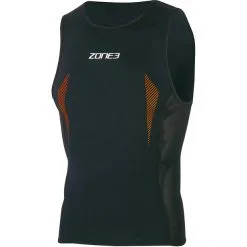 Zone3 Swim Run Top black/orange